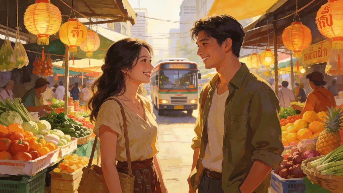 ยิ้มที่ตลาด