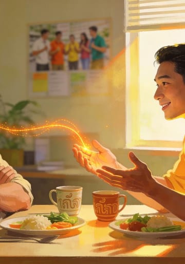 สนุกคือกาวสังคม: บทเรียนจากเพื่อนร่วมงานต่างชาติ