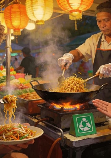 มาร์คกับผัดไทย: เมื่อความลังเลกลายเป็นความอร่อย