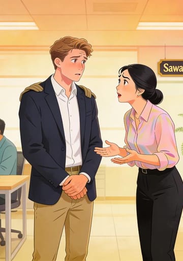 เกรงใจ: บทเรียนแรกของทอมในออฟฟิศไทย