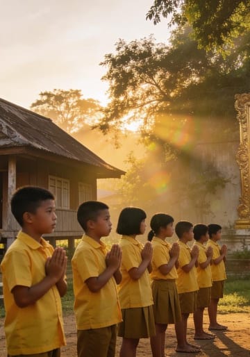 เงียบสงบแต่ทรงพลัง: ภาพความจงรักภักดีในสังคมไทย