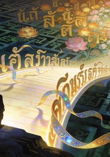 ตื่นตะลึงในความงาม: การเดินทางสู่อักษรไทย
