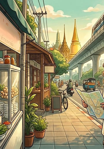 วันแรกในกรุงเทพ