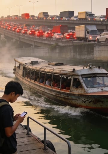 เรือด่วนในเมืองรถติด