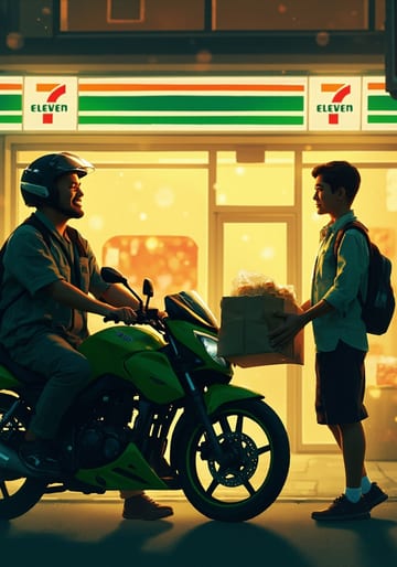 ตามหามอเตอร์ไซค์สีเขียว