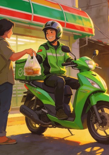 ตามหามอเตอร์ไซค์สีเขียว